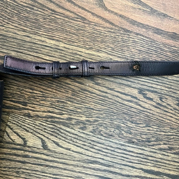 Vintage Oroton black leather crossbody bag - Picture 14 of 16